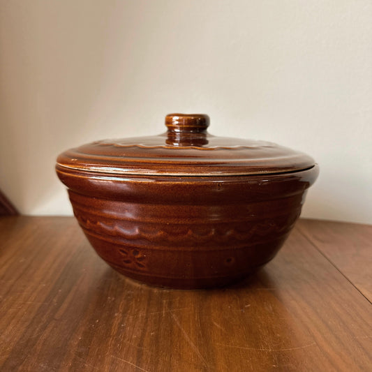 Fire-King Oven-Proof Covered Dish