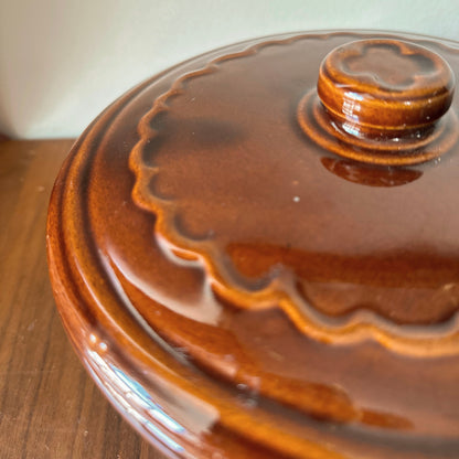 Fire-King Oven-Proof Covered Dish