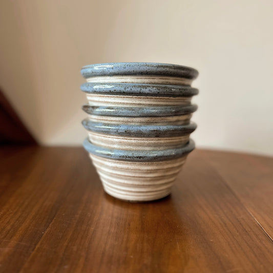 Glazed Pottery Cereal Bowls