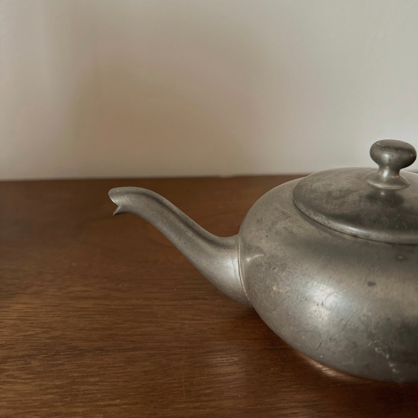 Petite "Bachelor" Pewter Tea Pot