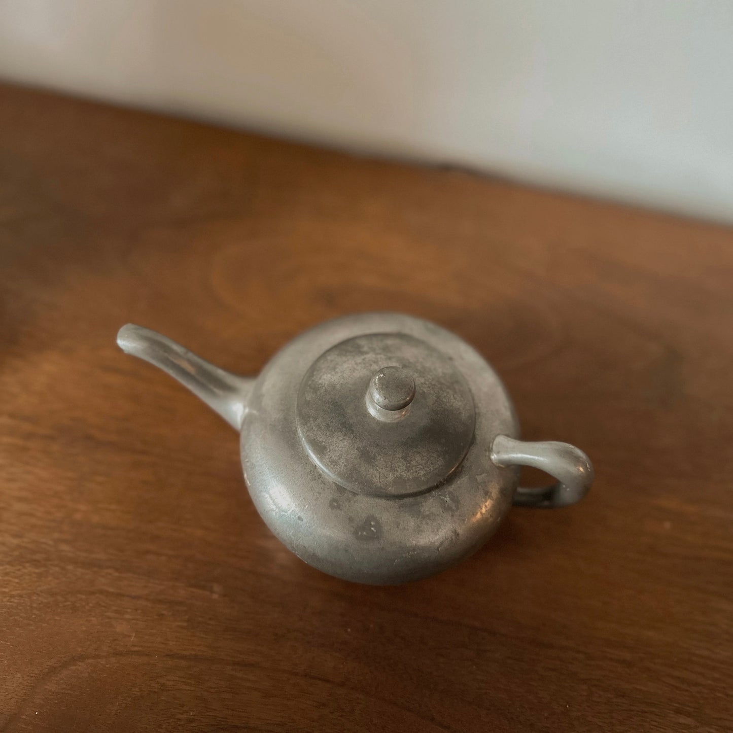 Petite "Bachelor" Pewter Tea Pot