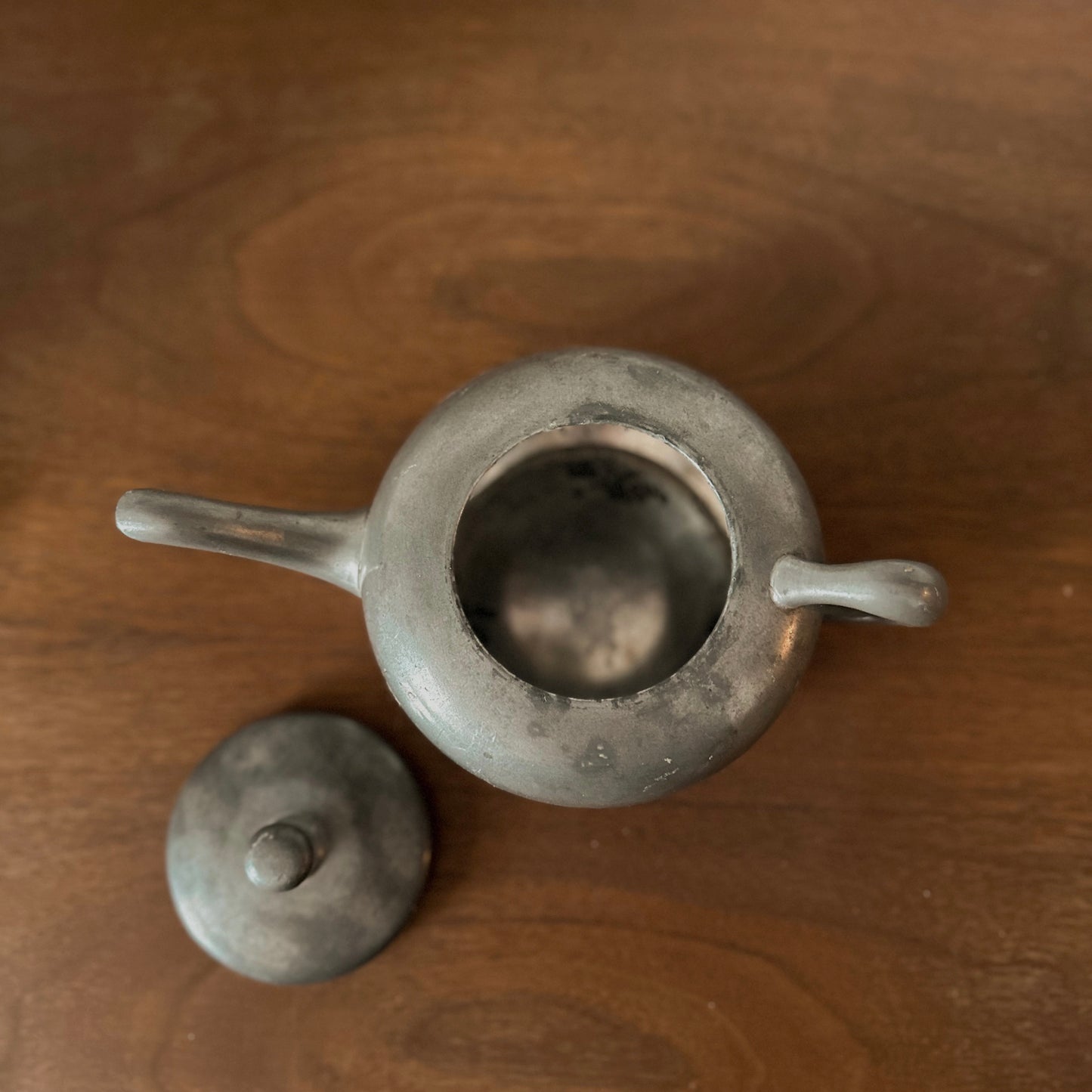 Petite "Bachelor" Pewter Tea Pot