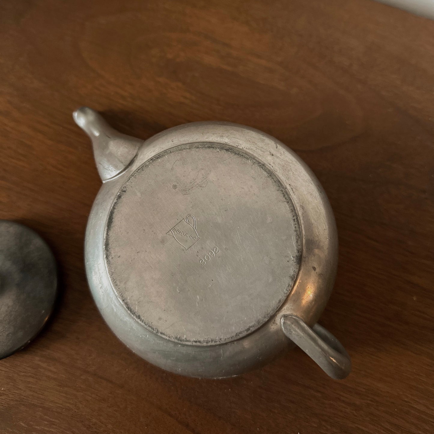 Petite "Bachelor" Pewter Tea Pot