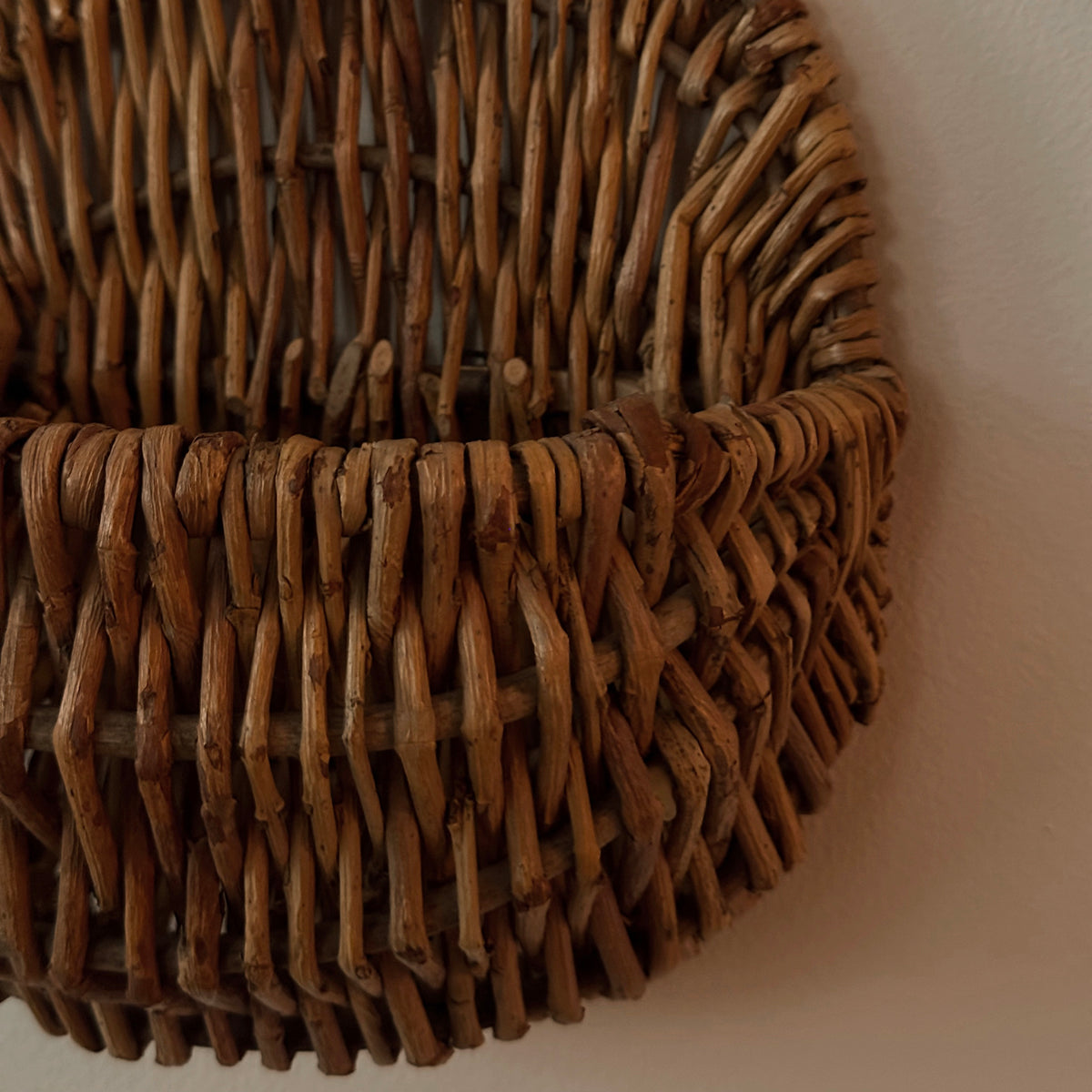 Willow Twig & Branch Wall Pocket | Hand-Woven