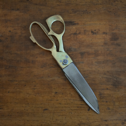Brass Utility Scissors