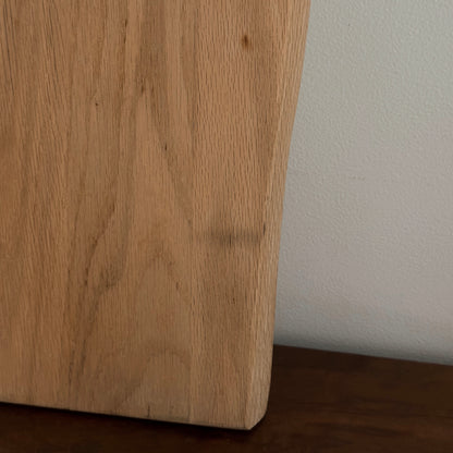 Oak Live-Edge Charcuterie Serving Board & Wall Hanging | Vintage