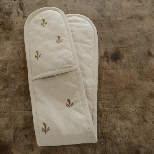 Flora Double Oven Mitt