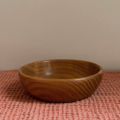Hand-Turned Wooden Bowls | Solid Walnut & Golden Hardwood