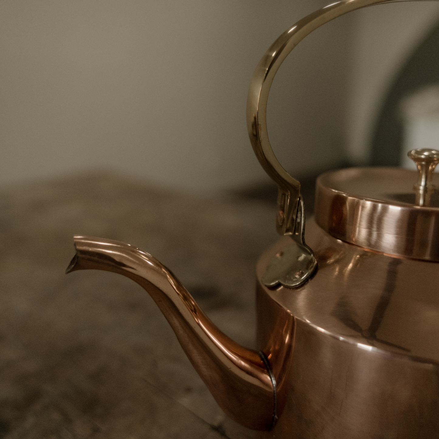 Cottage Copper Kettle