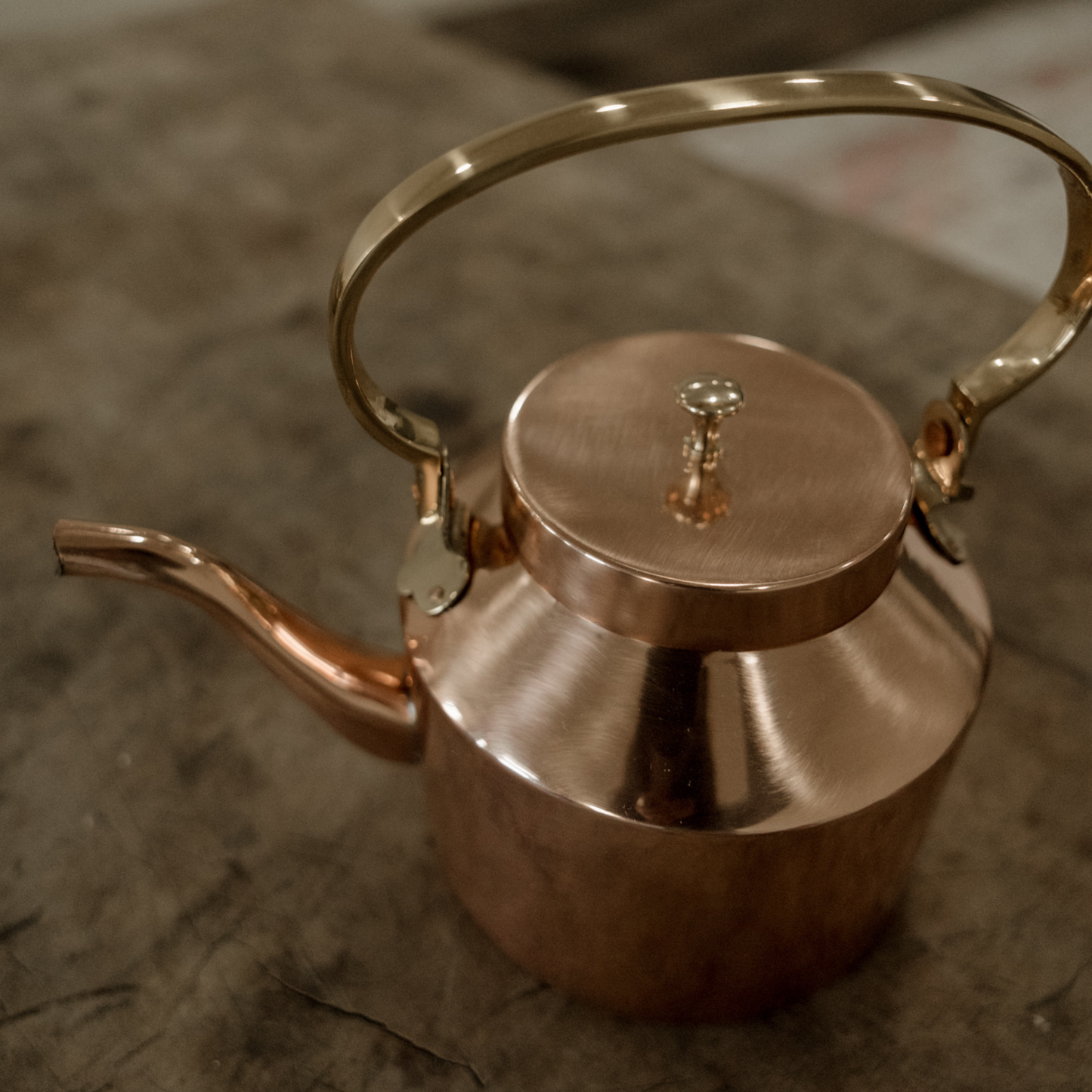 Cottage Copper Kettle