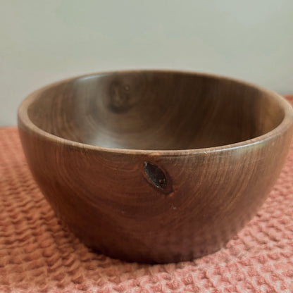Hand-Turned Wooden Bowls | Solid Walnut & Golden Hardwood