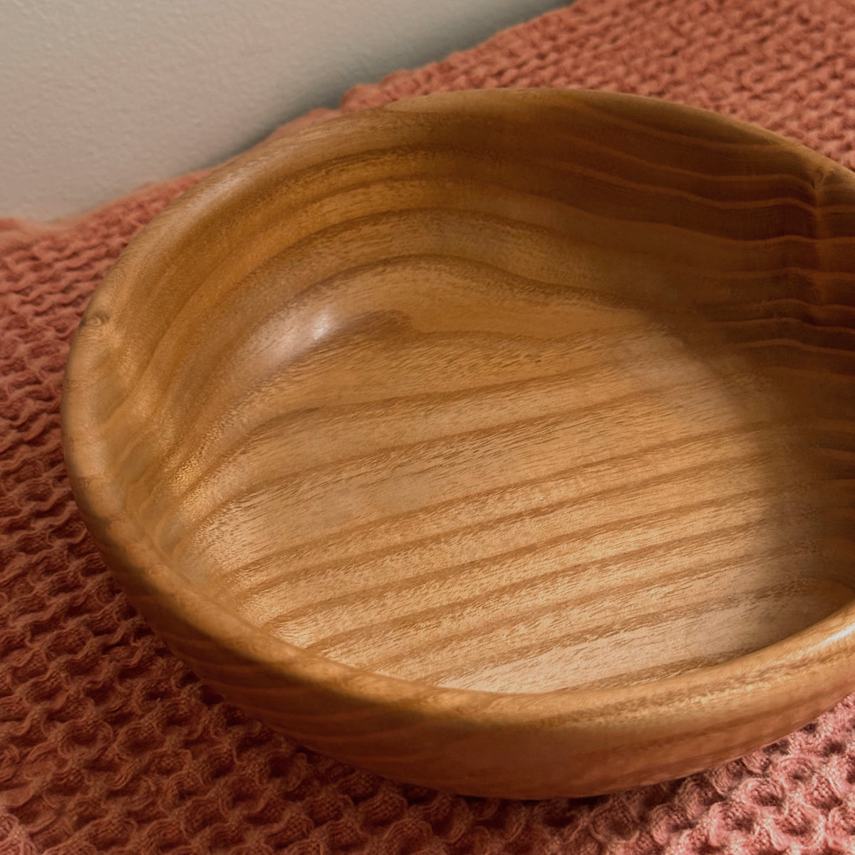 Hand-Turned Wooden Bowls | Solid Walnut & Golden Hardwood