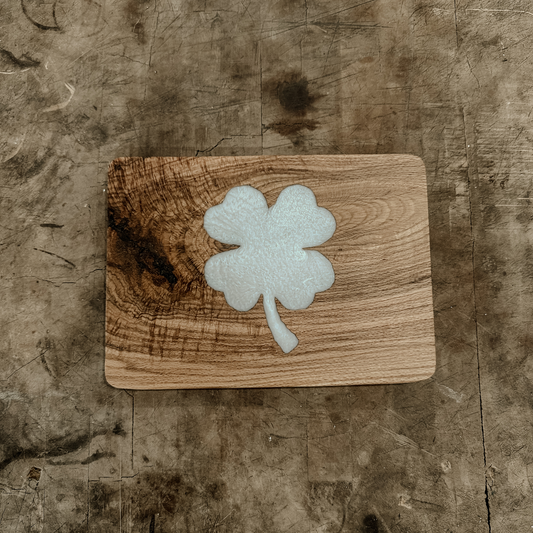 Handmade Clover Cutting Board