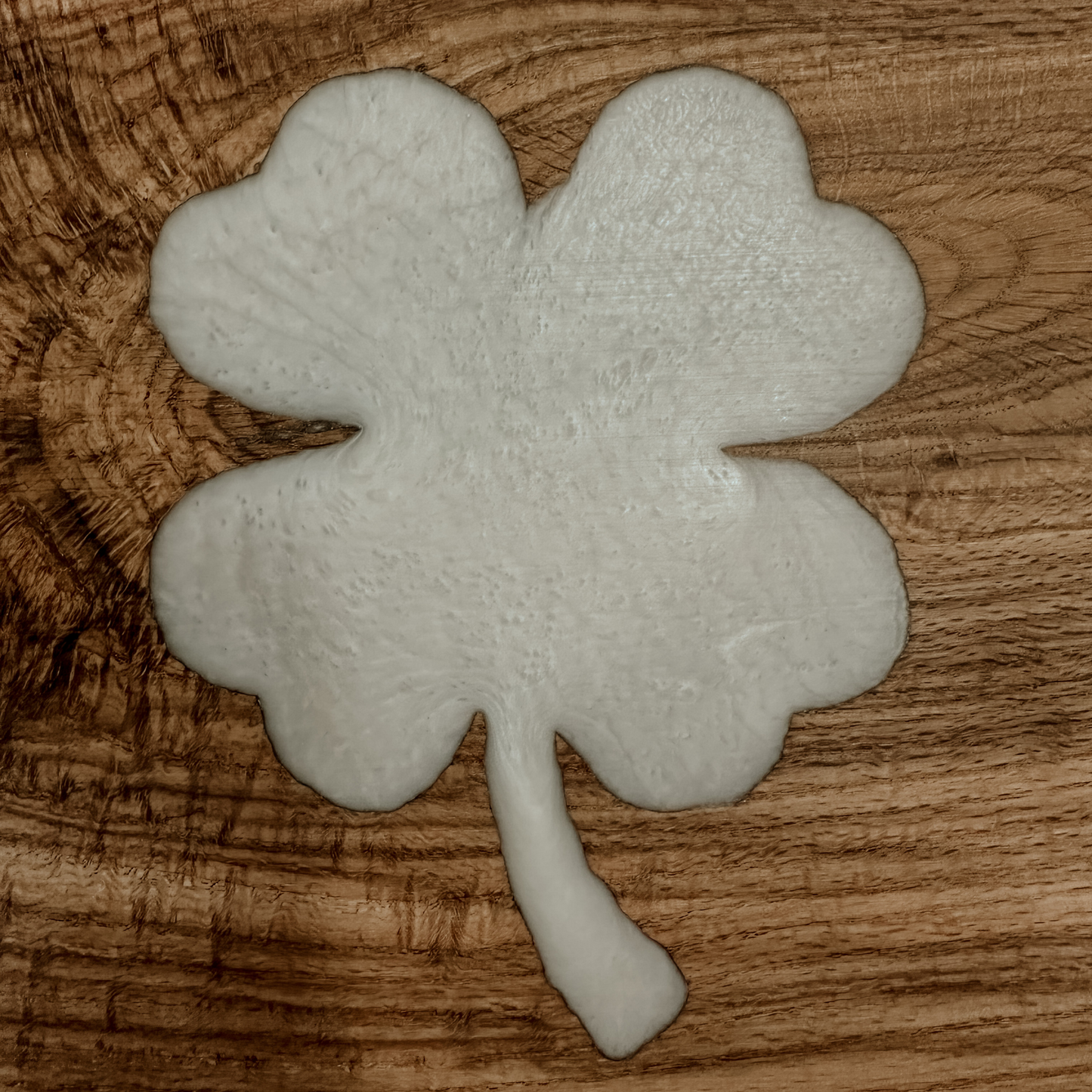 Handmade Clover Cutting Board