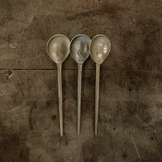 Forged Metal Spoon Set