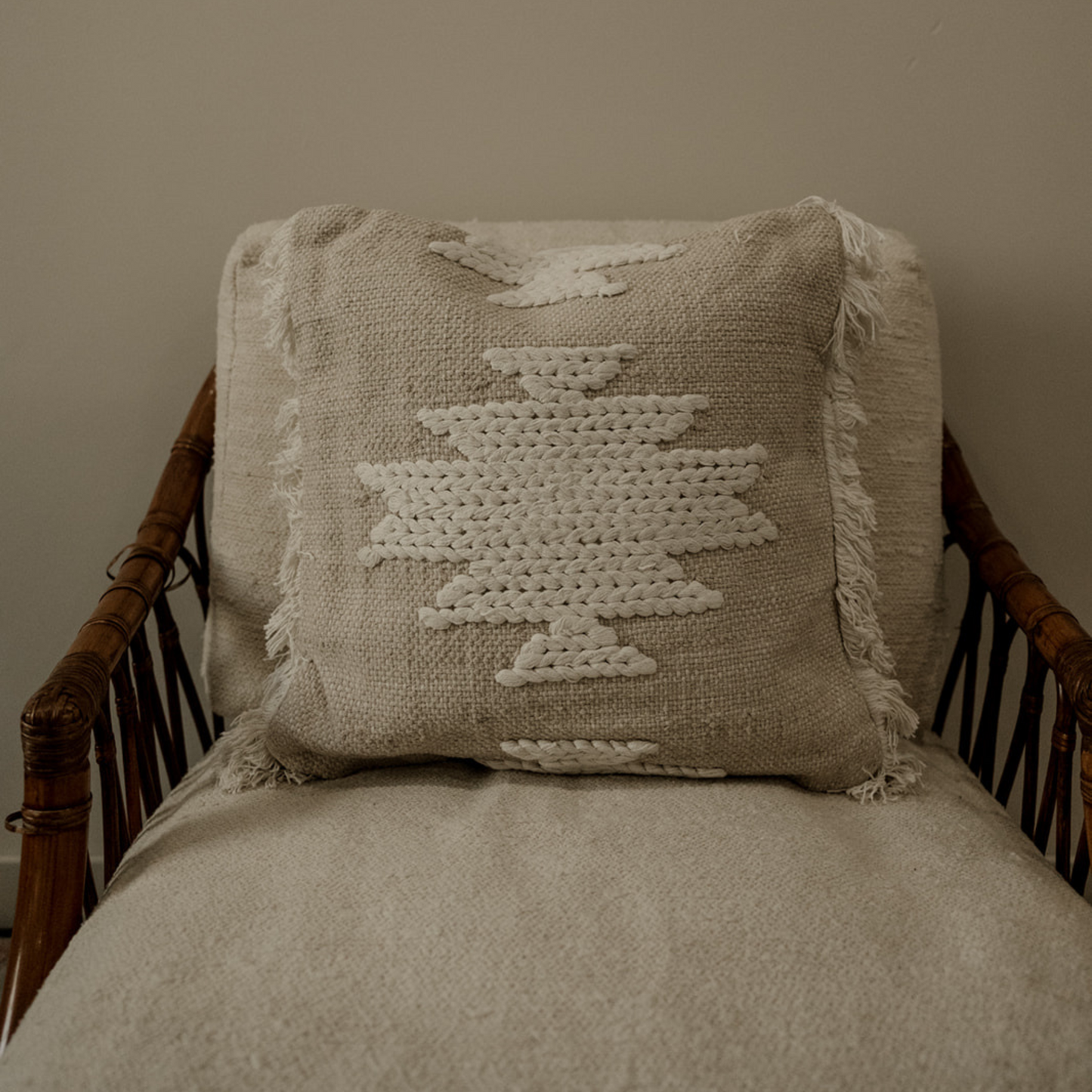 Handwoven Lulu Throw Pillow