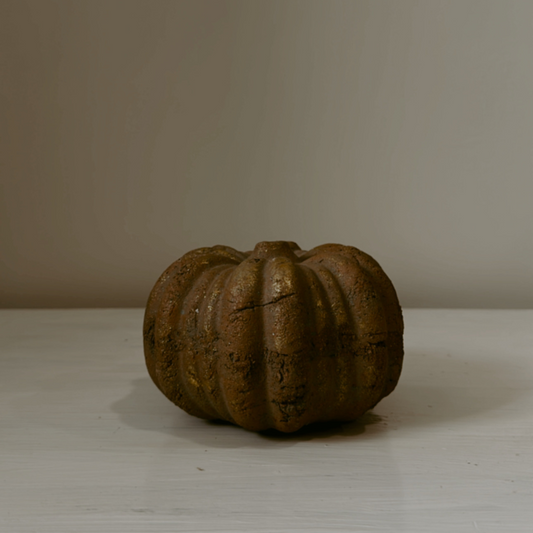 Terracotta Decorative Pumpkin