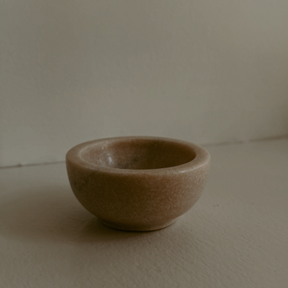 Pink Marble Pinch Bowl- 3 Inch