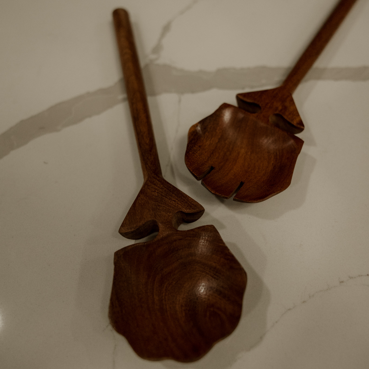 Babul Wood Salad Servers